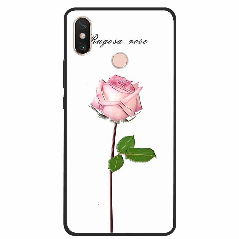 For Xiaomi Mi Max 3 Case 3D Flower Emboss Soft Silicone Phone Back Cover Case For Xiaomi Mi Max 3 Max3 Coque M1804E4A Fundas