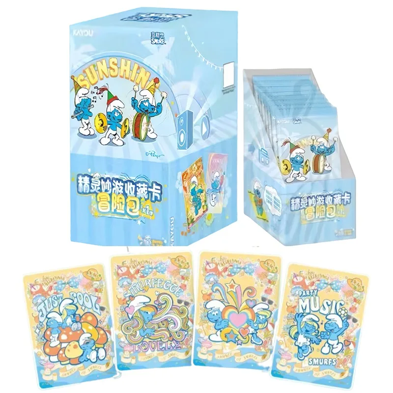 

Официальная карта The Smurfs KAYOU — коллекционная карта Smurfs' Wonderful Journey Adventure Pack, 1-е издание, ограниченная редкая карта XR