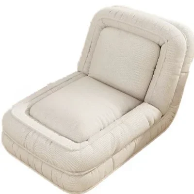 Single sofa folding lazy sofa removable, washable, reclining and sleeping lazy sofa bed