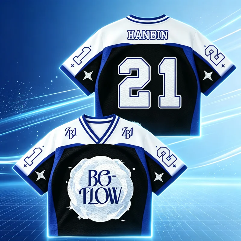 2026 Summer New Album ReFLow ZB1 Mixed HAO Ricky FANS Sports Jersey Causal Women MEN Short Sleeve T-shirt Fans Family Kids Tees
