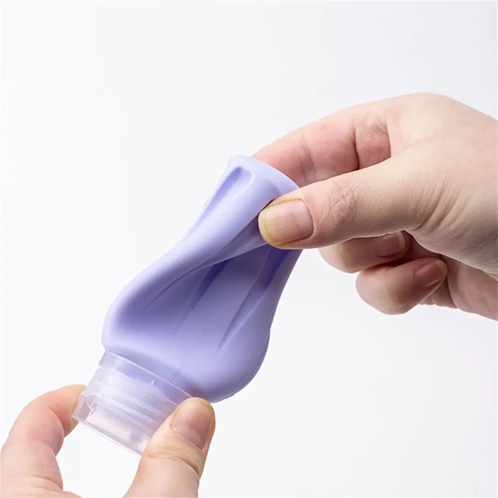 60ml 90ml Small Split Bottle Lightweight Durable Tube Bottles Wear-resistant Soft Silicone Empty Container