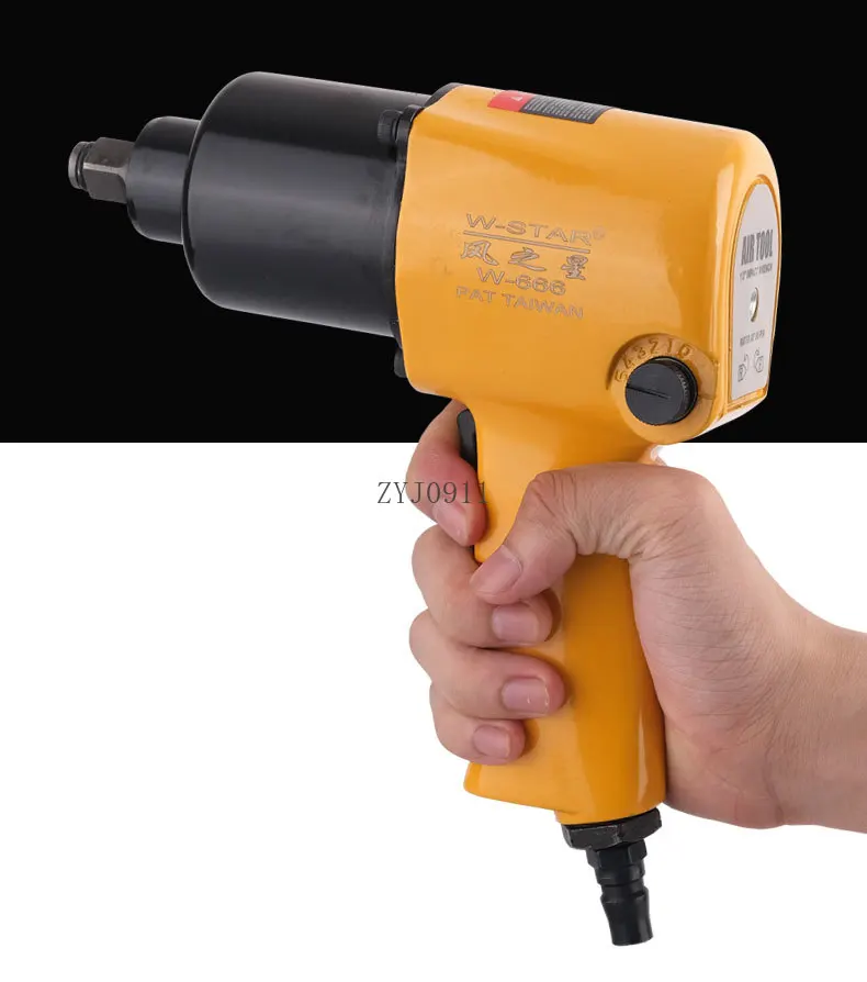 Chiave pneumatica Chiave a vento a coppia elevata da 1/2 pollice per riparazione auto, rimozione pneumatici, manicotto puzzle