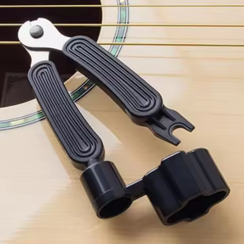 3-in-1 Guitar Tool: Winder, Cutter & Pin Puller product image