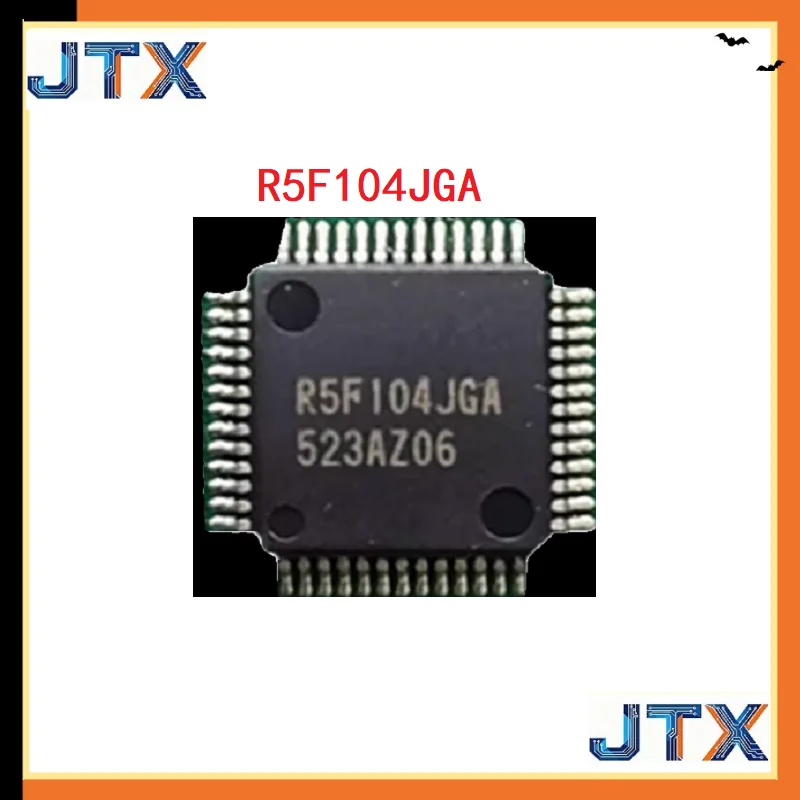 2PCS/LOT  R5F104JGA R5F104 LQFP52
