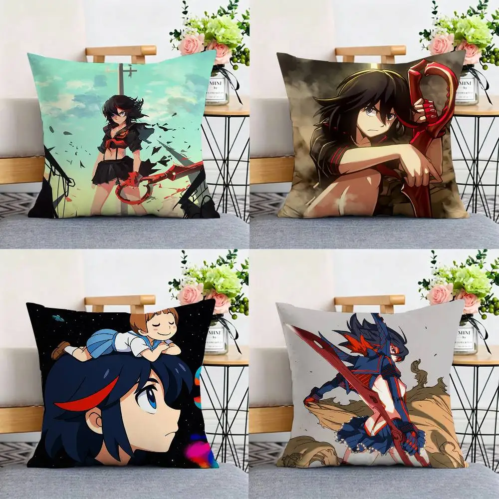 

Anime KILL la KILL Ryuko Matoi Double-sided print Pillow Case Cushion Cover Throw Pillow Case For Car Sofa