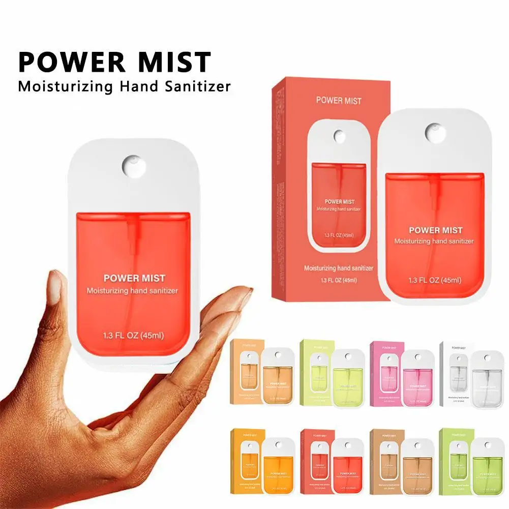 

45ml Moisturizing Hand Washing Spray Set Powerful Spray Portable Safe Reliable Cleaning Hands Sanitizer Spray Alcohol Free