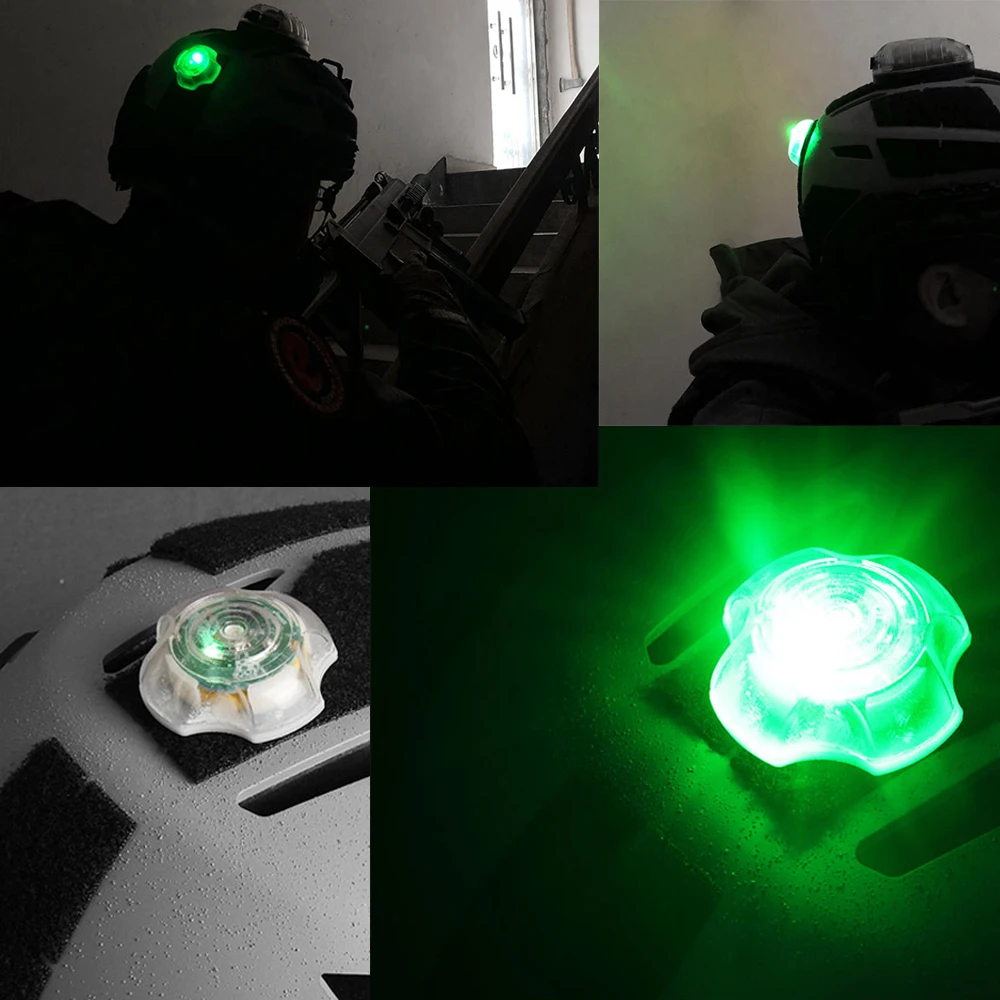 Tactical Helmet Light Signal Lamp survival Light Hunting Airsoft Paintball Outdoor Cycling Fishing Sport Accessories