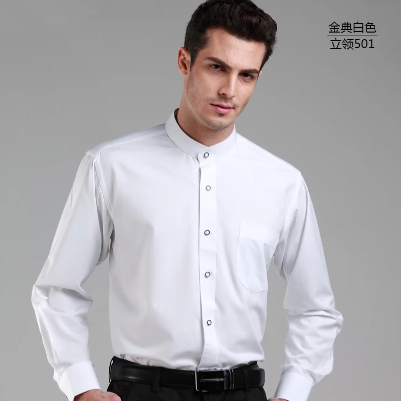 

Men's long-sleeved button-down shirt - high-quality men's clothing, casual check pattern, versatile and comfortable solid color