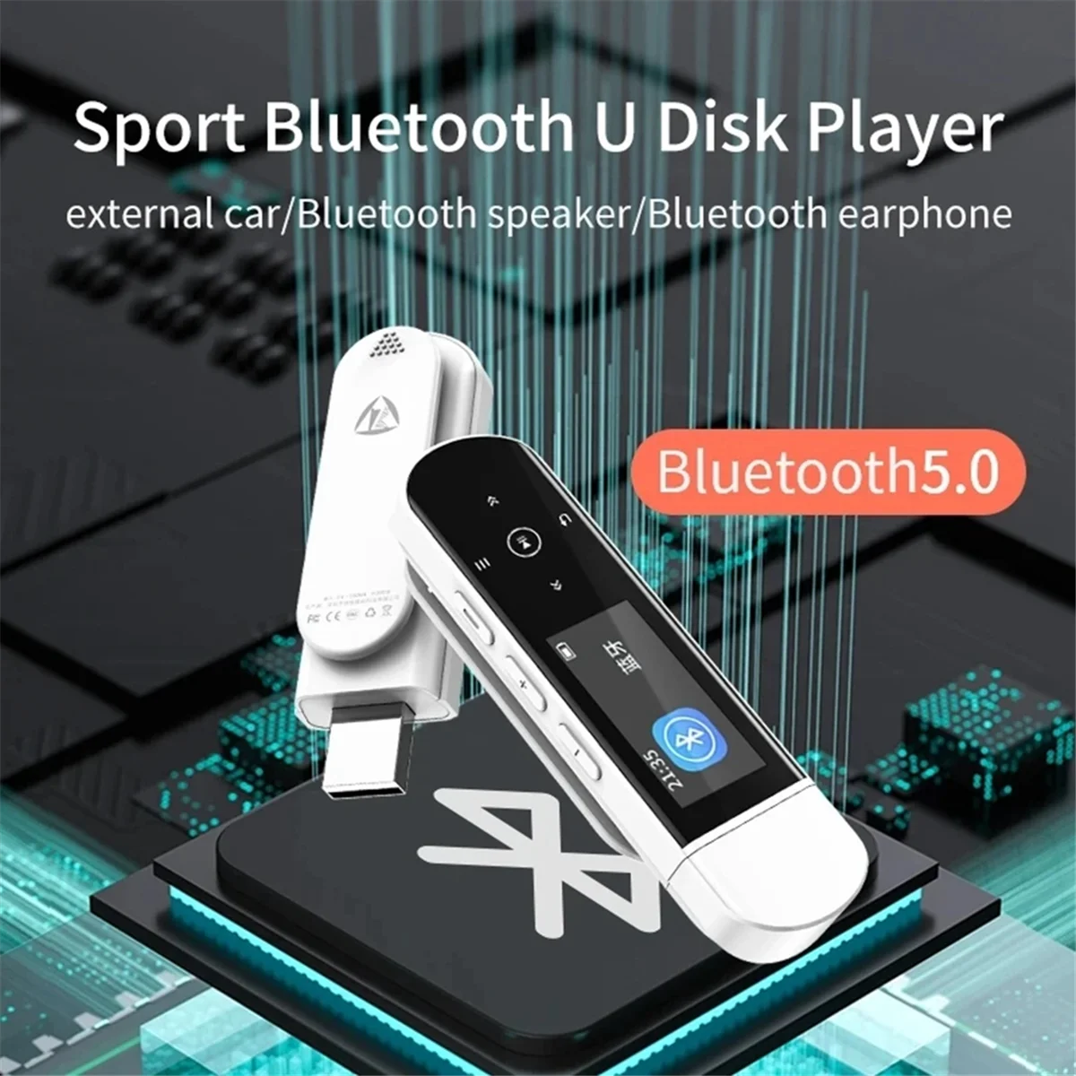 Top-Rated X69 USB MP3 Bluetooth Music Player Support FM Recorder (NO TF Card)