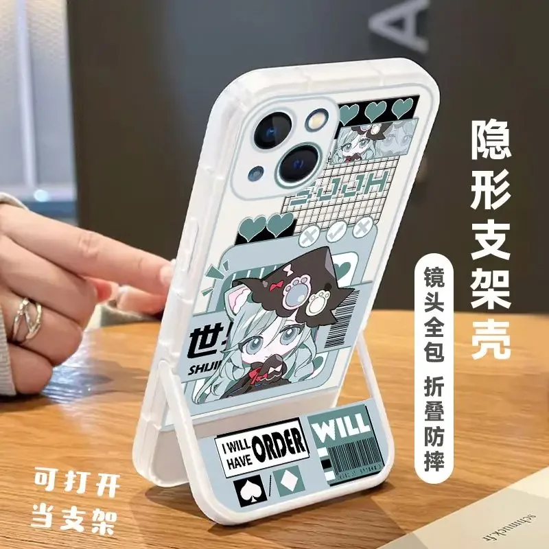 Чехол для телефона Project Sekai Kamisiro Rui AKIYAMA MIZUKI Game Iphone 15 Pro Max, держатель для телефона, IPhone 16, 13, 15, 14, защитные чехлы, подарок