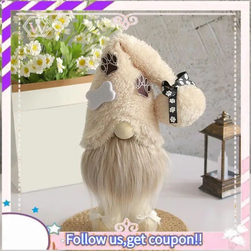 

Премиум-собака гномы лапы куклы гномы весенние мягкие гномы шведский Tomte щенок многоуровневое украшение подноса ручной работы домашний декор