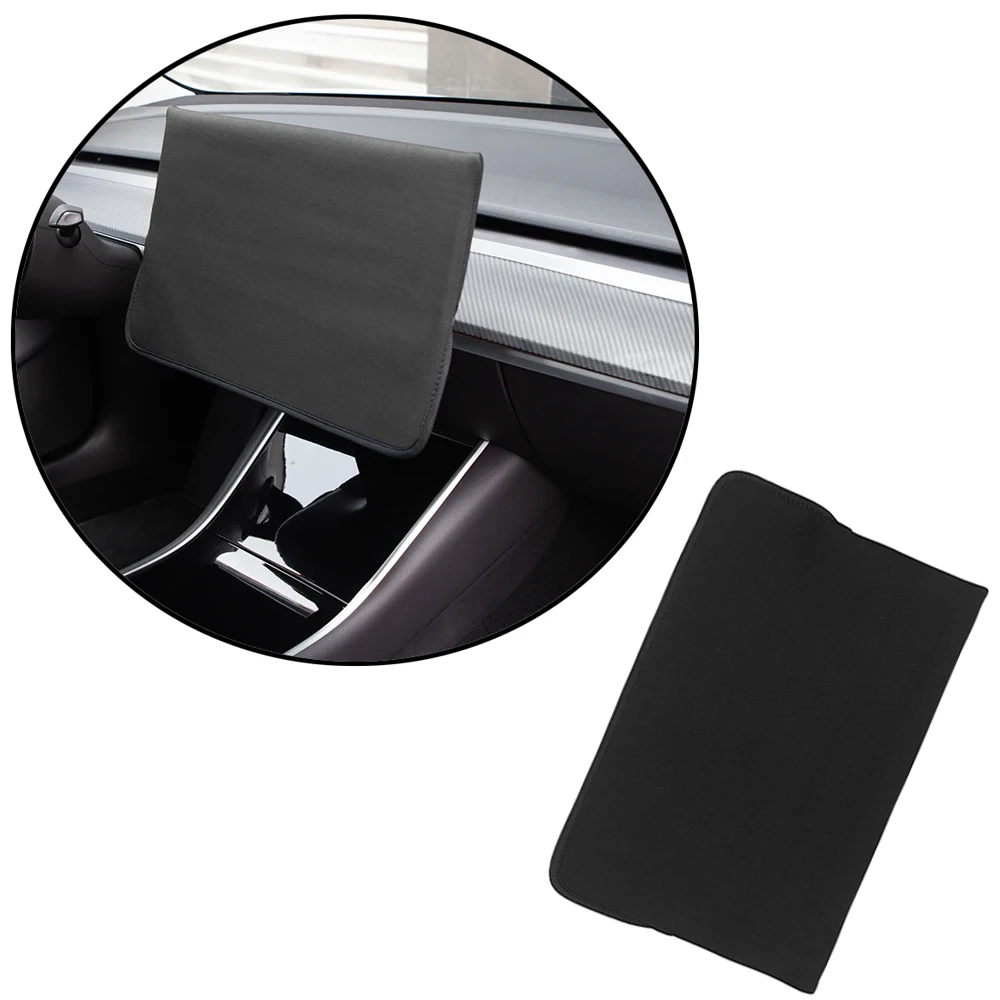 Anti-UV Sunshade Screen Protection Cover Center Console Navigation Display Dust Case For Tesla Model 3 Y 2017-2023 Accessories