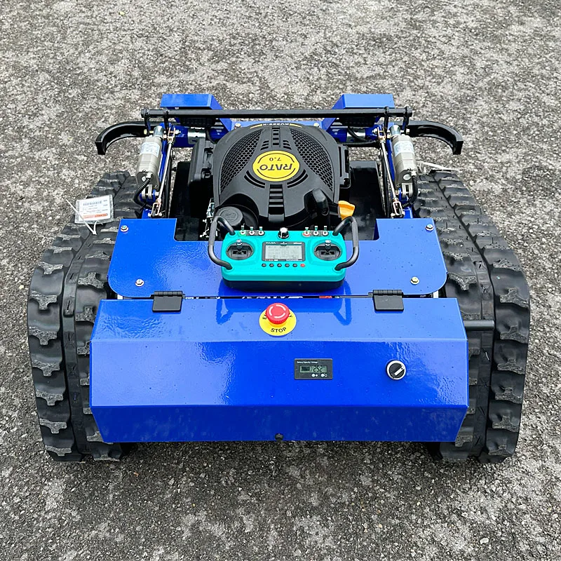 

Customizable new Multi Function Lawn Mower Crawler Remote Control Garden Tool Mowing Machine