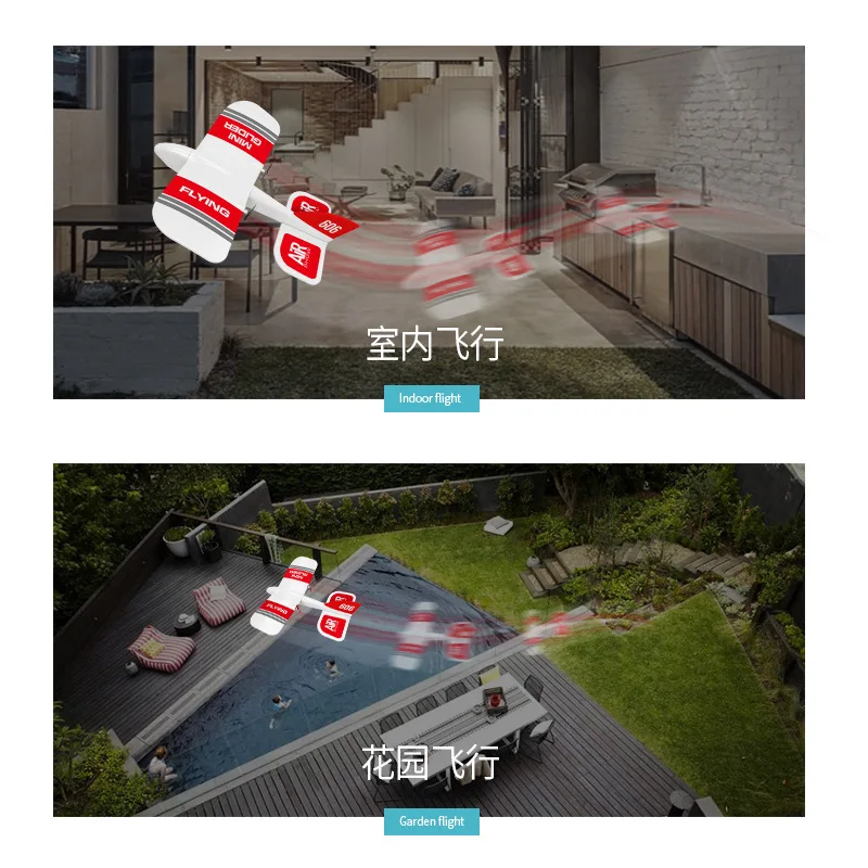 Mini samolot RC 2.4G, dron rolniczy, szybowiec z pianki EPP, elektryczny model samolotu, zdalnie sterowany samolot radiowy, zabawki dla dzieci.