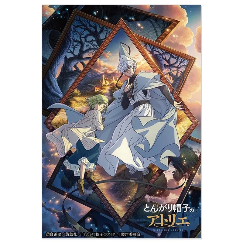 TV Anime Witch Hat Atelier Postcard Book Art Book Illustration Collection Cards Japanese Edition Coco