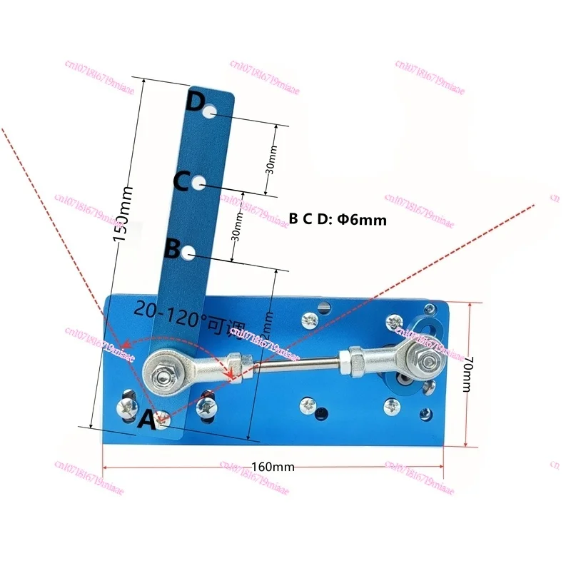 DIY Customized Speed Control 12v24v Reciprocating Swing Motor Walking Bird around Oscillating Simulation Wave