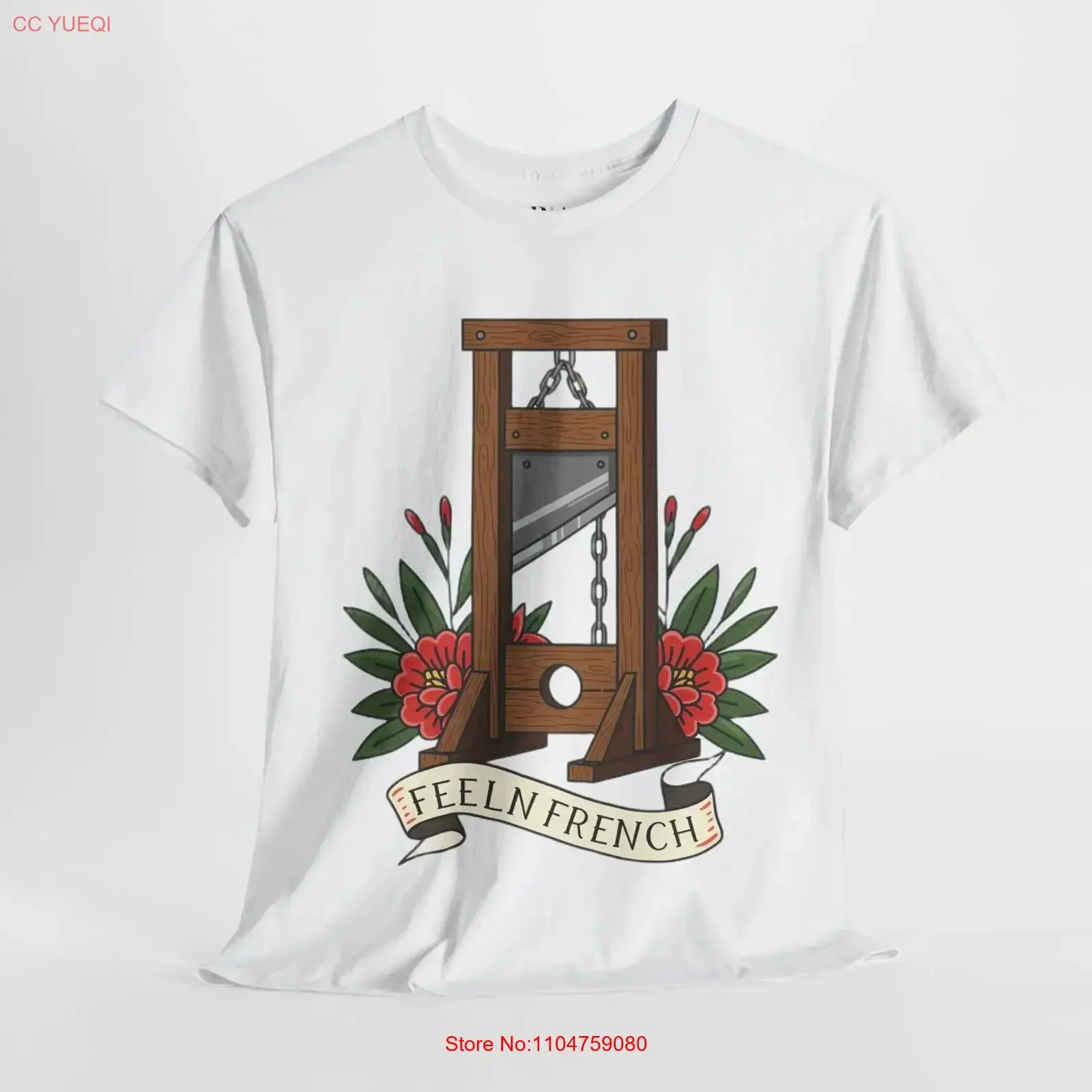 Decapitated Décor T Shirt Robert August vintage Washed Casual graphic streetwear homme fashion Comfortable Versatile Stylish