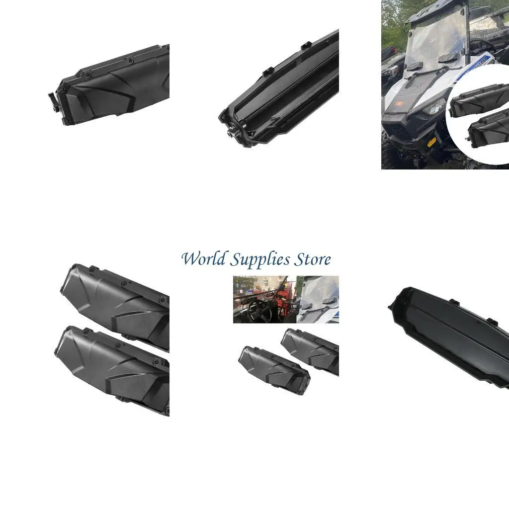 

G6KC Adjustable UTV Universal Windshield Roof Cover Ventfor Hard Coated Polycarbonate