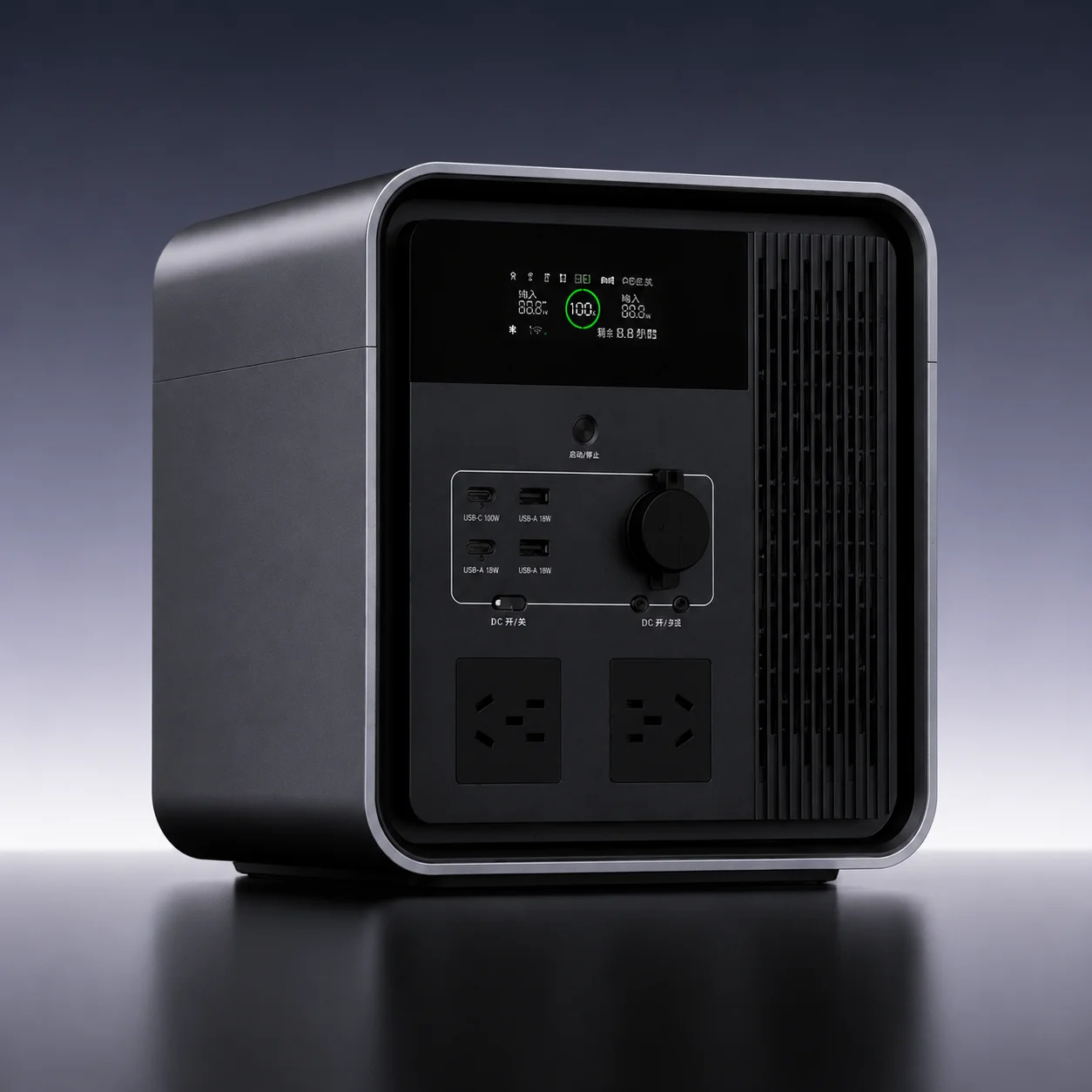 Custom‑Made 2000W Outdoor Portable Power Station Camping Mobile Charging Power Bank