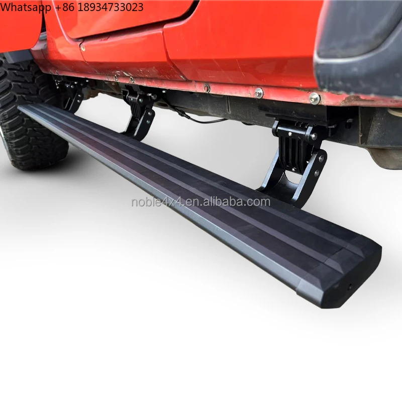 

Noble AKM Aluminum Support Panel Power Side bar Electric Side Step for jeep wrangler JL Running Board JK Threshold