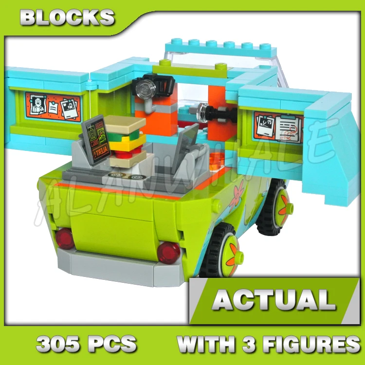 

305pcs Movie Series Mystery Machine Ghost Robotic Tree Vehicle Equipment 10430 Building Blocks Sets Compatible With Model