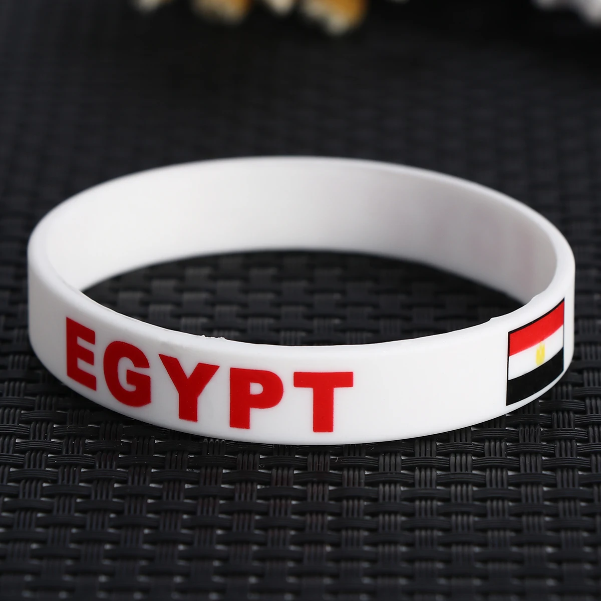 

6pcs Silicone Wristbands Country Flag Bracelets Sports Football Game International Fans Wear Cheer Symbolic