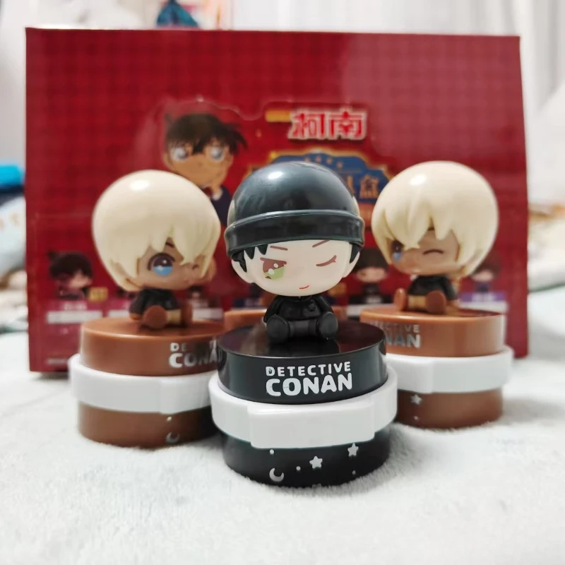 Figuras de caja ciega de la serie de juguetes de Detective Conan Candy, adornos de mesa, muñecos de Anime Rachel Moore, juguete para regalo perimetral