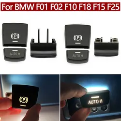 Car Electronic Parking Brake Switch Auto H Button Switch Cover For BMW 5 6 7 X3 X4 X5 X6 Series F01 F02 F10 F12 F15 F16 F25 F26