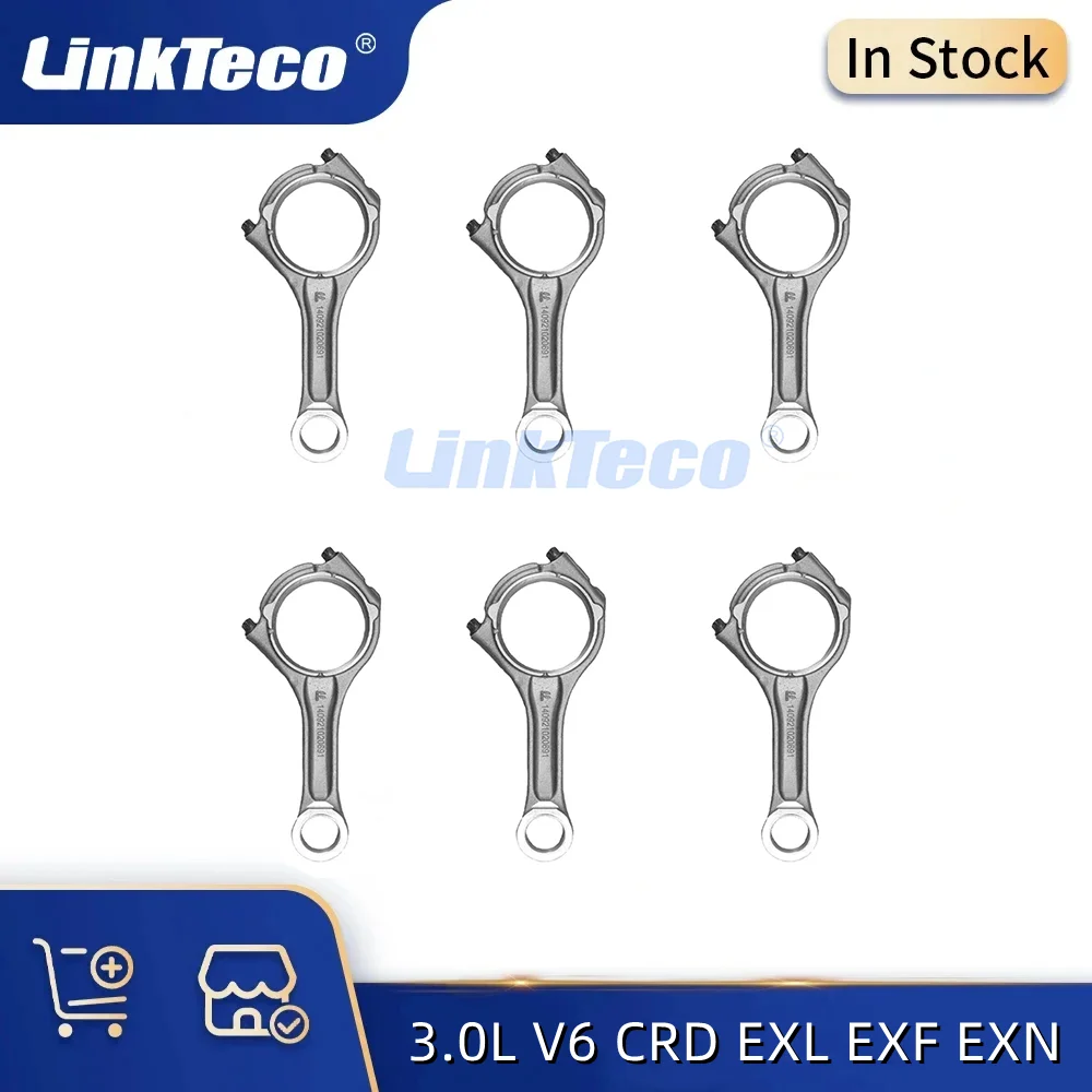 

Car Engine Connecting Rod for Chrysler 300 Jeep Commander Grand Cherokee Lancia Thema Maserati Ghibli 3.0 L V6 CRD EXL EXF EXN