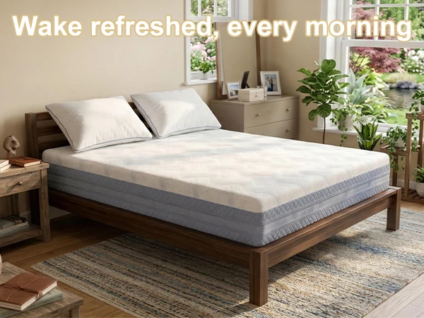 10 Inch Queen Size Bedding Mattress High Density Sponge Medium Firm Comfortable Bed Mattress Queen Size Medium Firm Mattress