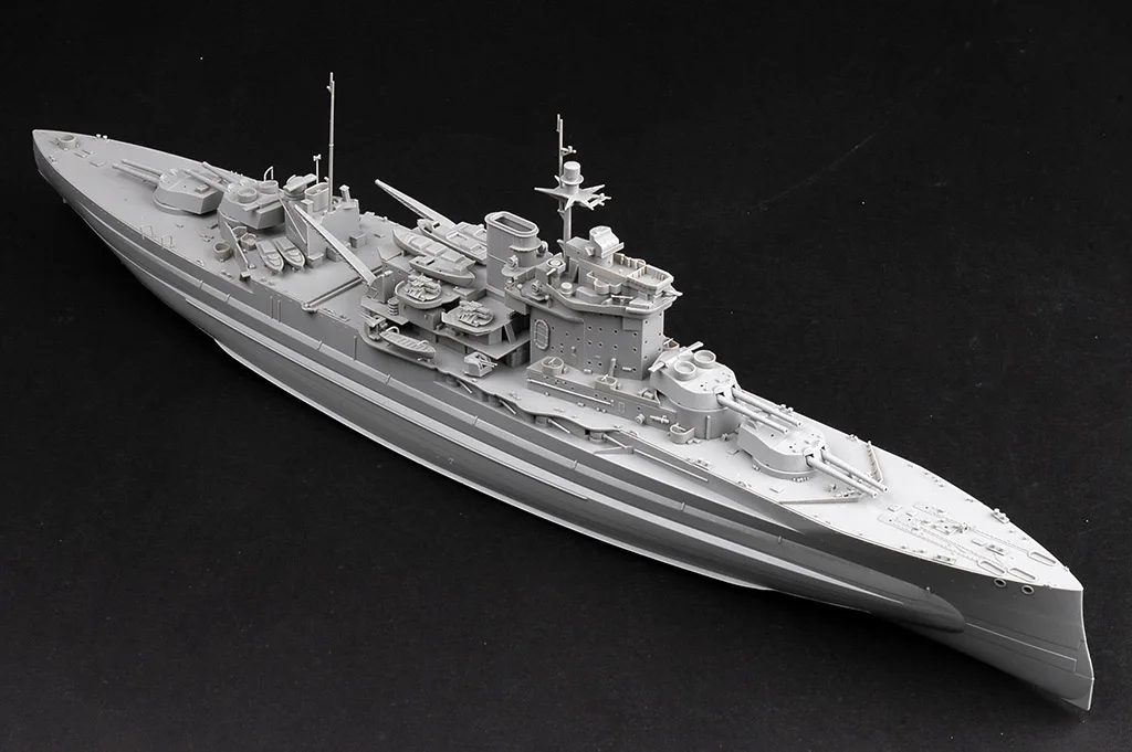 Trumpeter 05325 1/350 Scale HMS Battleship Warspite 1942 Military Ship Assembly Plastic Toy Craft Hobby Model Building Kit