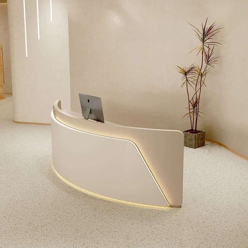 

Register Customer Center Reception Desks Counter Cash Desk Atril Folding Wall Table Coffee Distillation Office Reception Desks