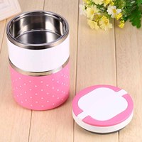 2 Layer Stainless Steel Insulation Thermo Thermal Lunch Box Food Container Hot Insulated Food Box Thermal Food Container