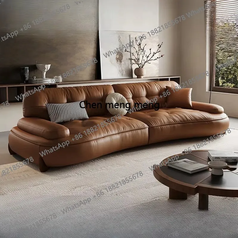 

Brown European Living Room Sofa High Back Design Modern Nordic Living Room Sofas Lounges Luxury Salas Comprimidas Home Furniture