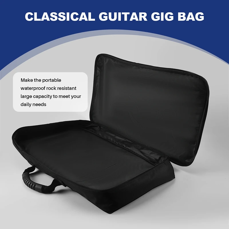 Setup Large Style Guitar Pedalboard Bag Portable Effects Pedal Board Case Pedalboard For Guitar Pedals Universal Bag