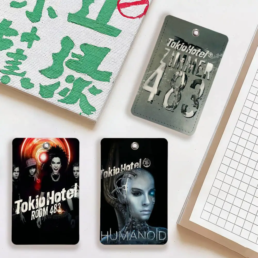 

band T-Tokio Hotel album Card Holder Hospital Credentials Accessories Gift
