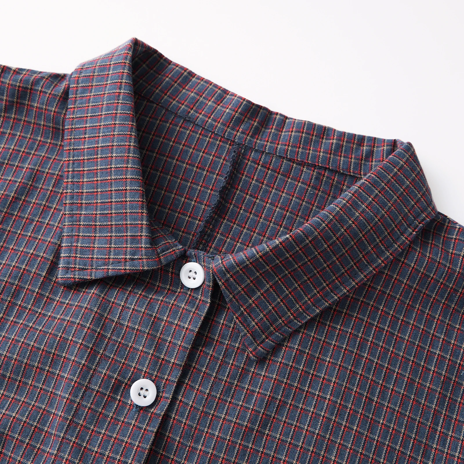 

Женские рубашки на пуговицах, повседневные классические топы в клетку с длинным рукавом и принтом, осенняя блузка