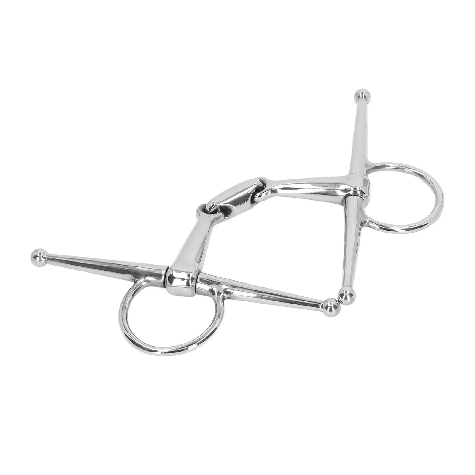 Easy Install Horse Cheek Snaffle Bit for outdoor Riding - Adjustable Mouthpiece