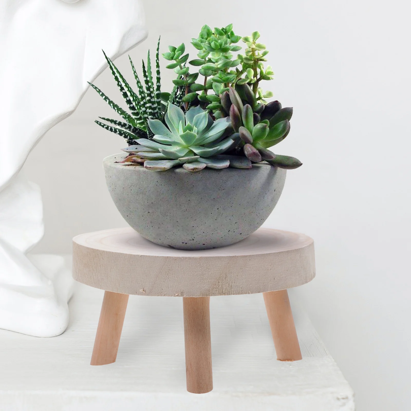 Рисунок 4 - Деревянная круглая подставка для