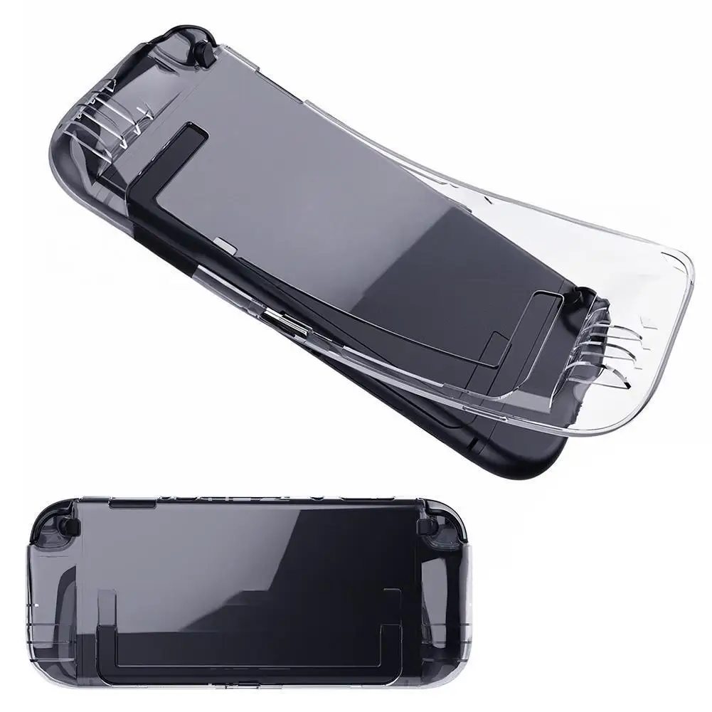 العلامة التجارية الجديدة لينة بولي يوريثان عالية شفافة شل الغطاء الواقي ل Switch2 واقية قبضة لعبة وحدة التحكم الملحقات