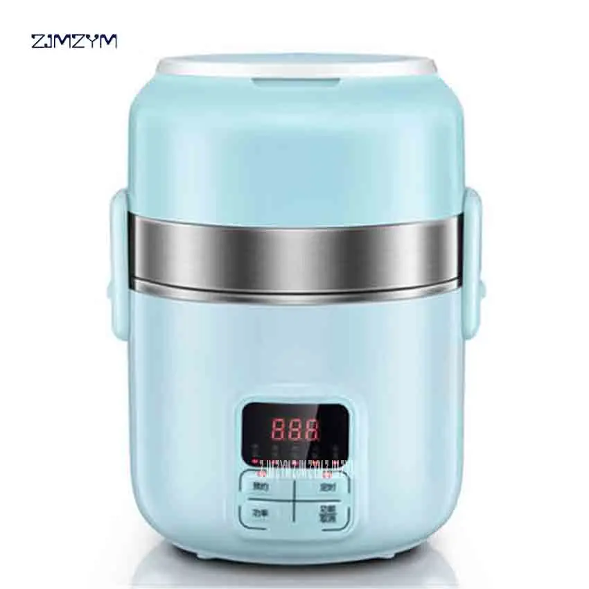 

DFH-B20J1 Electric Lunchbox Three Layers Can Be Plugged In Heating Insulation Reservation Timing 2L stainless steel Multi Cooker