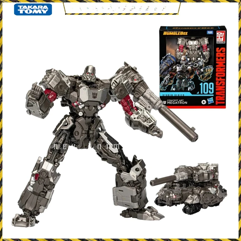 In Stock Takara Tomy Transformers Bumblebee Studio Series Concept Art Megatron SS109 L Grade Action Figure Toy Gift Collection