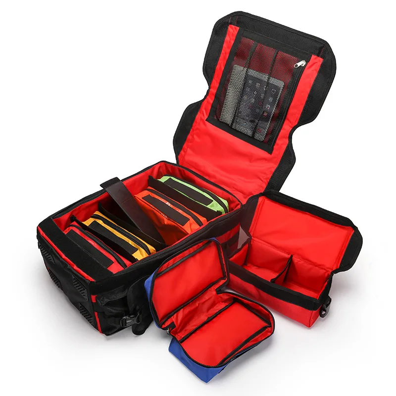 First Aid Kits Emergency Rescue Backpacks Large Capacity Sorted Storage Outdoor Camping Survival Kits Medical Kits