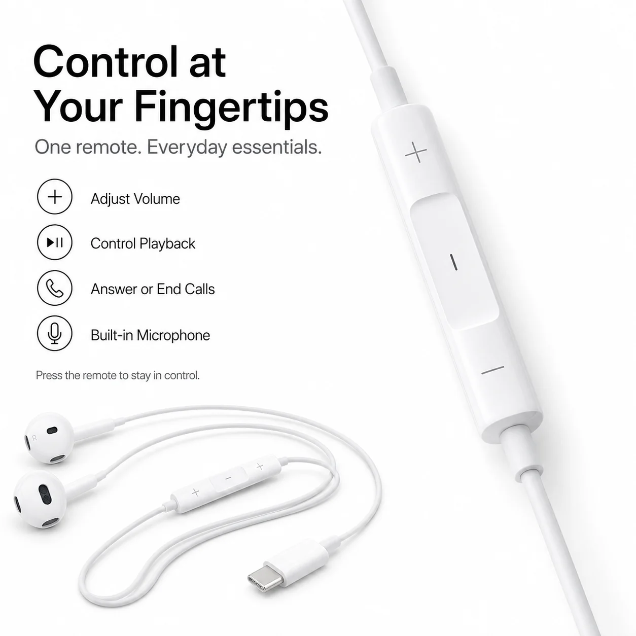 Официальные проводные наушники – обзор и цена Wired Earphone Lightning