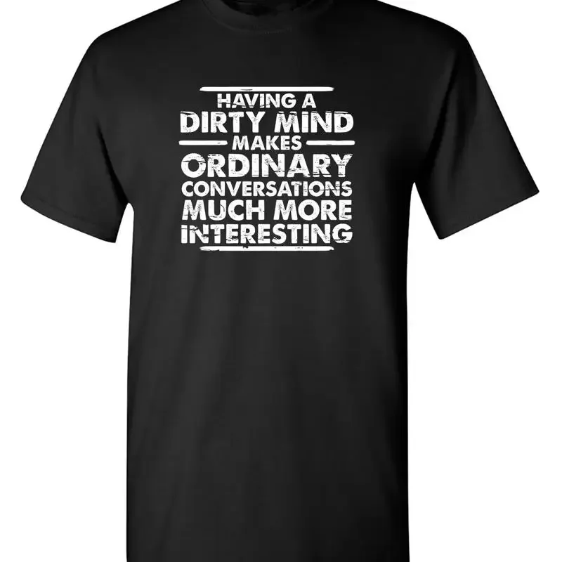 Conversation Much More Interesting Sarcastic Humor Novelty Funny T Shirt