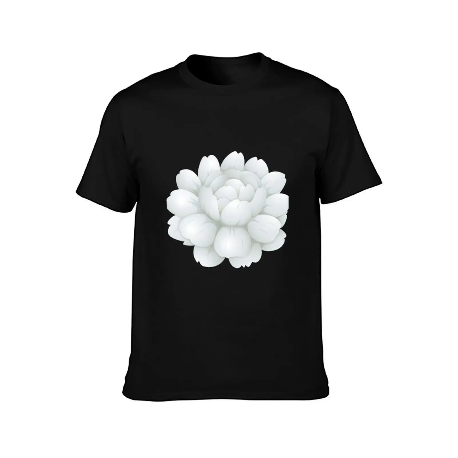 Jasmin flower T-Shirt Work Wear Lightweight Tee T-Shirt