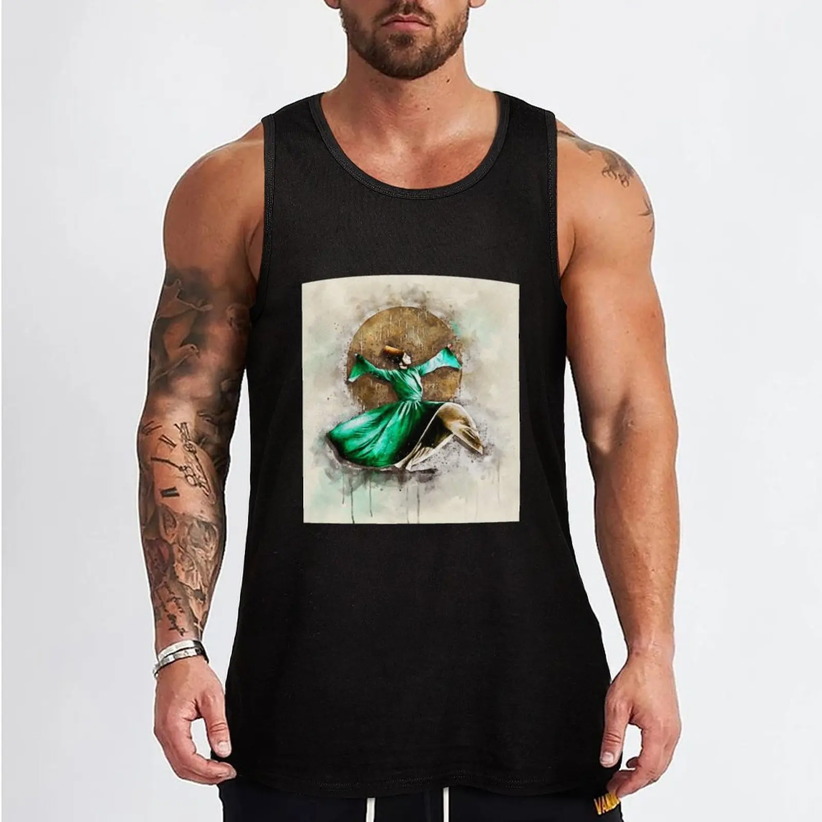 Ramadan Tank Top gym clothes men t-shirt gym man