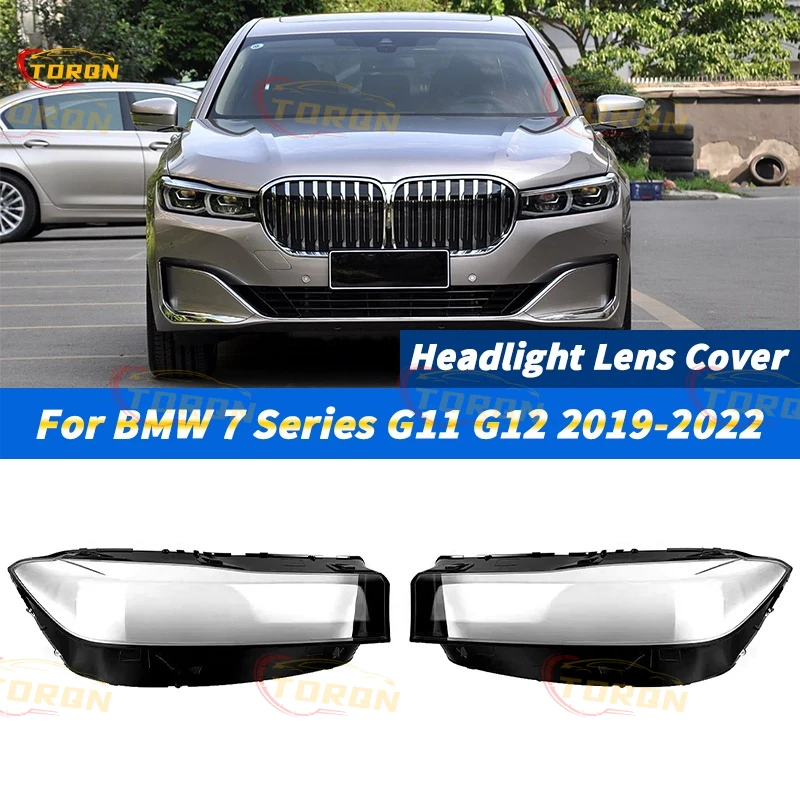 

For BMW 7 Series G11 G12 2019 2020 2021 2022 Car Headlight Cover Headlamp Shade Head Lamp headlight lamp cover bmw accessories