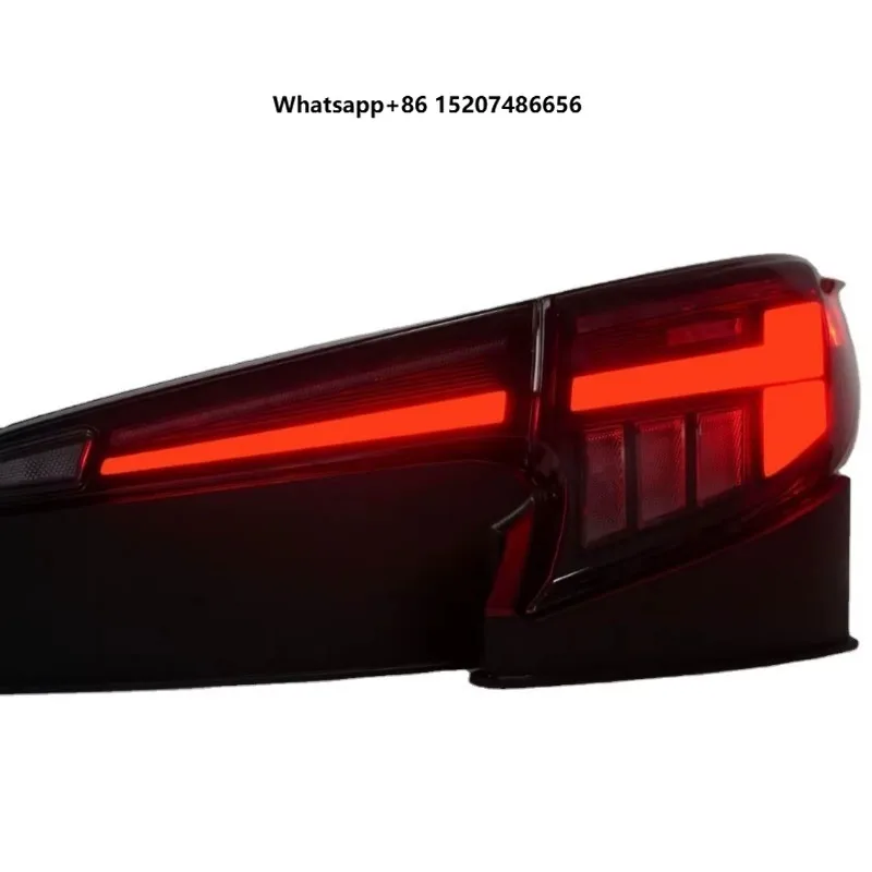 Black red Modified LED tail lamp assy for 2019-2024 Hatchback
