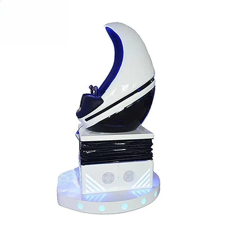 FL  9D VR Egg Chair Single Seater Cinema Game Machine 22-inch Touchscreen Controller Indoor Outdoor Metal Customized